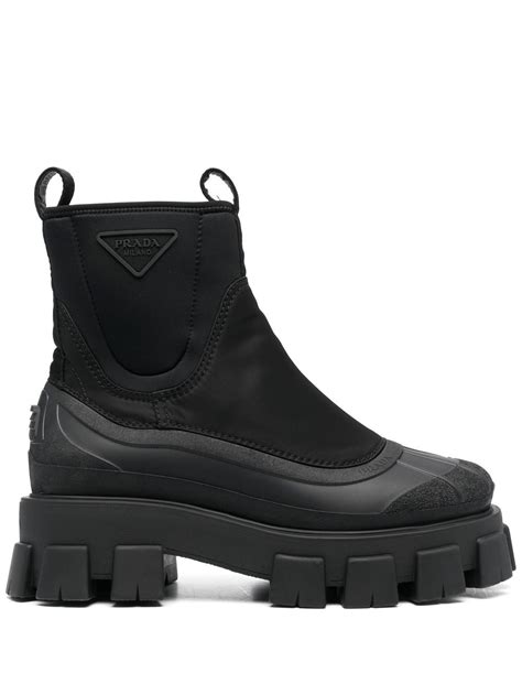 prada re edition 2005 nylon vs leather|prada monolith re nylon boots.